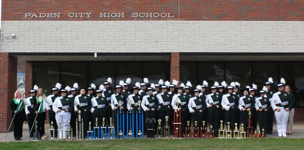 2023 Paden City Marching Band with Awards